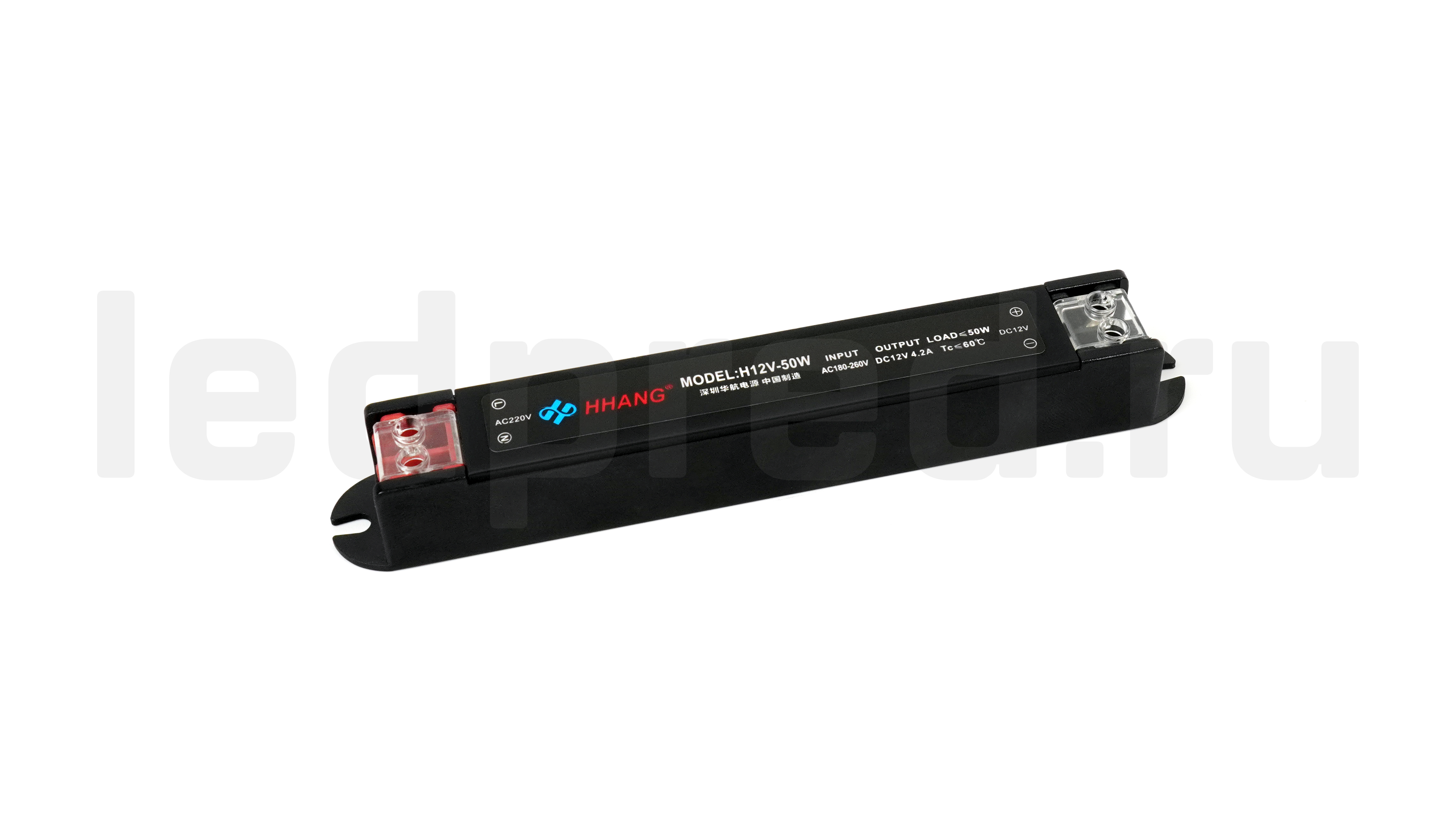 Блок питания Pencil-12V-2Y-50W-IP20-HH