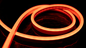 Неон тонкий 12V, цвет оранжевый NEON-6X12-SILICONE-O-10MM-MEN