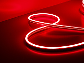 Неон тонкий 12V, цвет светло-розовый NEON-8X16-SILICONE-LP-10MM-MEN