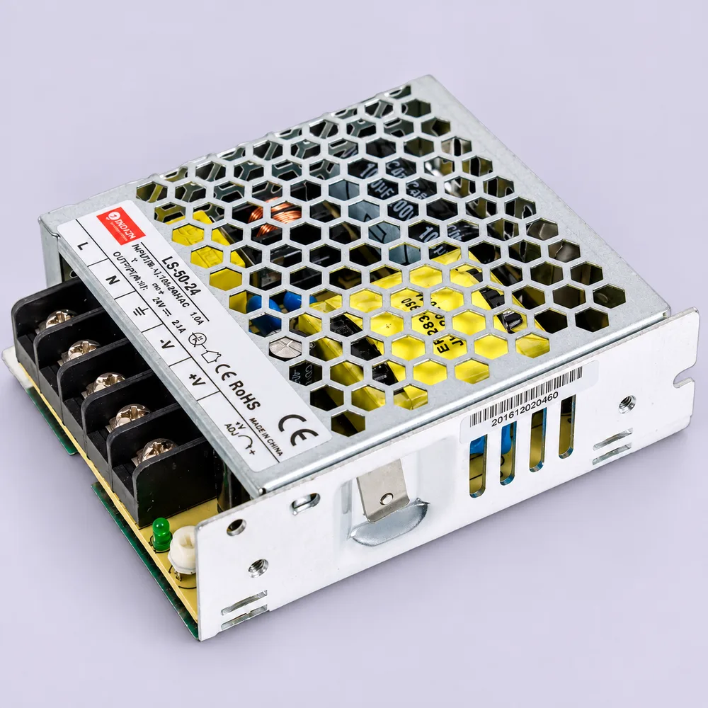 Блок питания LS50-24V-50W-IP20 (импульсный, модульный)