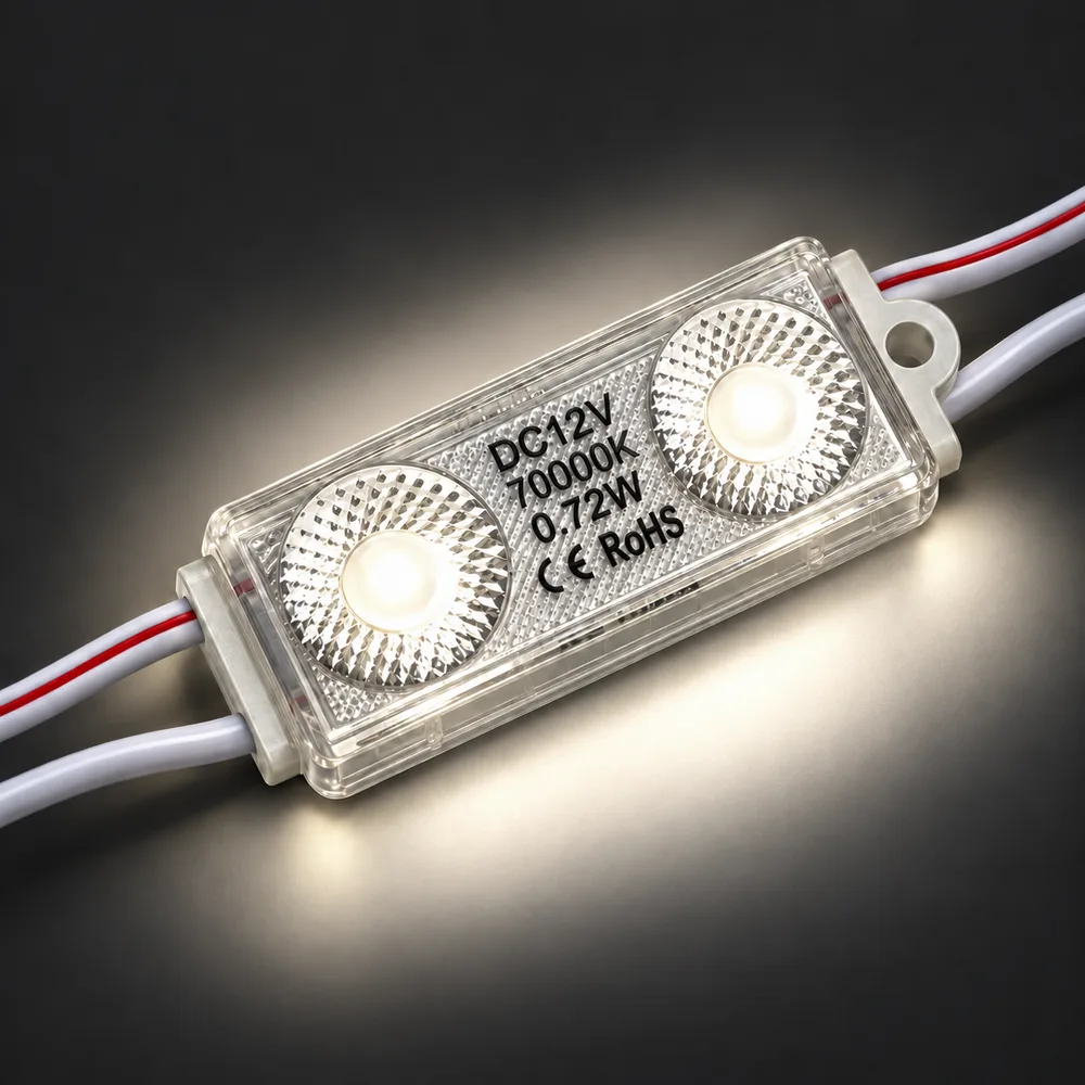 Светодиодный модуль PRO2-W-12V-7Y-170Lm_W-IP67