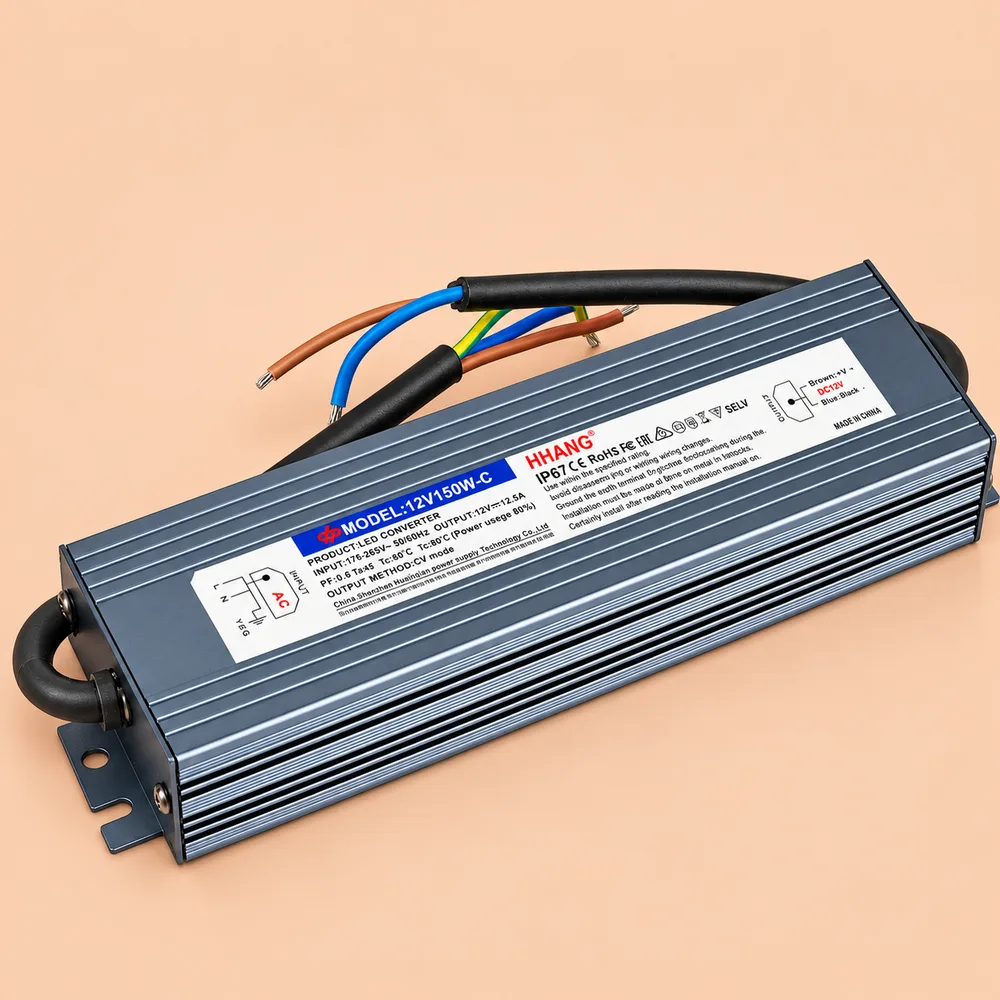 Блок питания SLIM-12V-3Y-150W-IP67-HHC