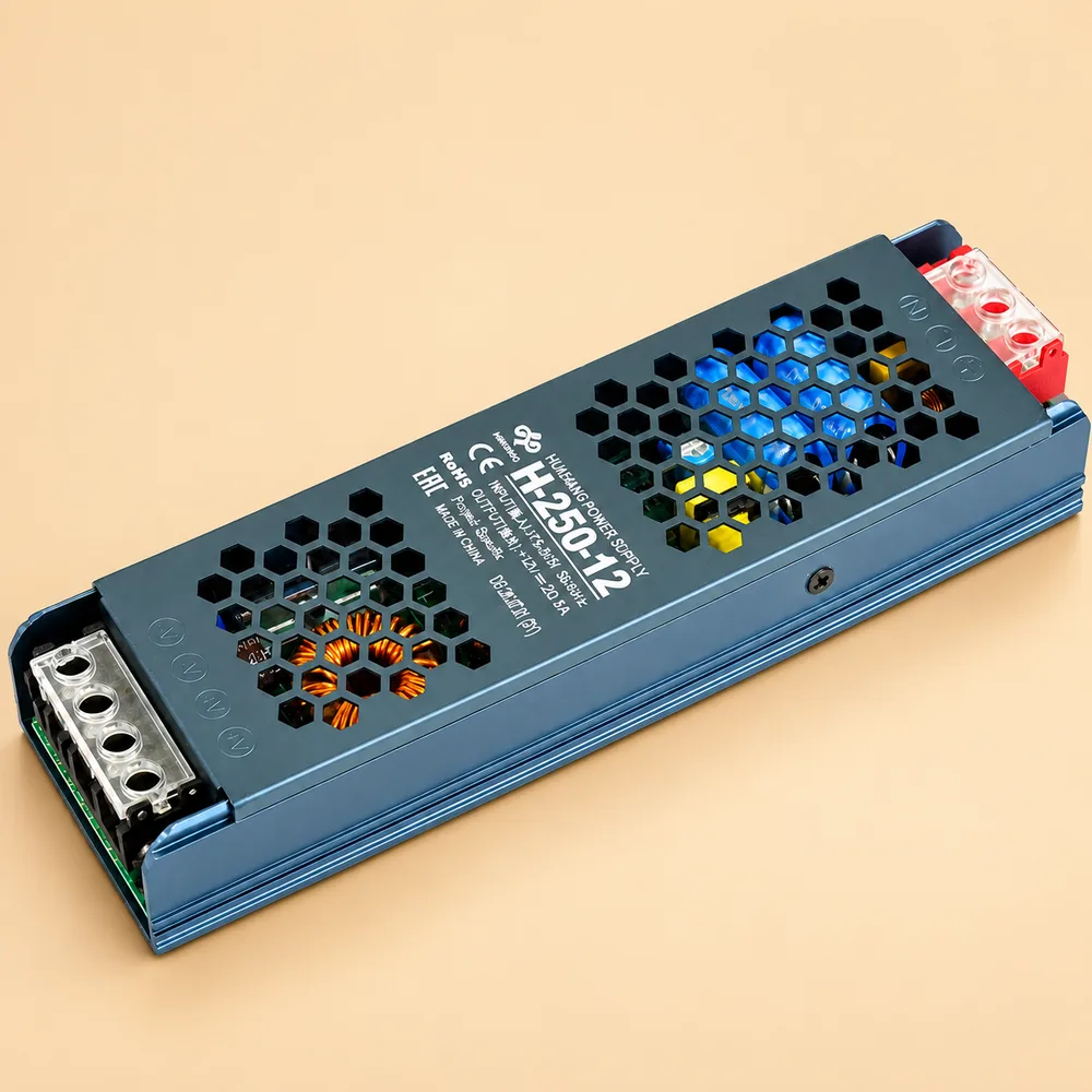 Блок питания SLIM-12V-3Y-250W-IP20-HH