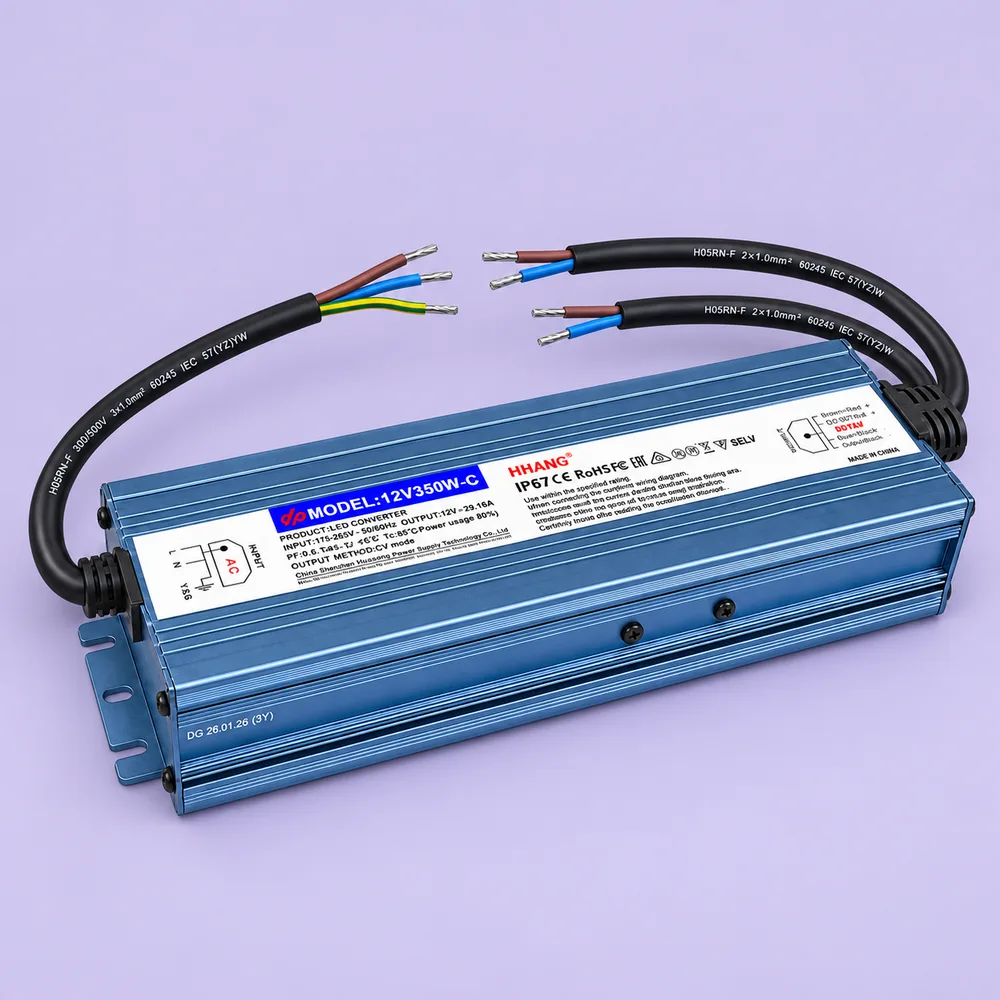 Блок питания SLIM-12V-3Y-350W-IP67-HHC