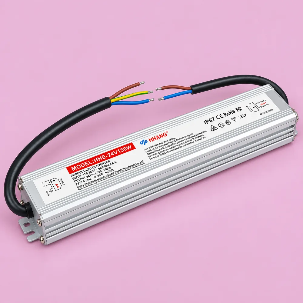 Блок питания SLIM-24V-3Y-150W-IP67-HHE