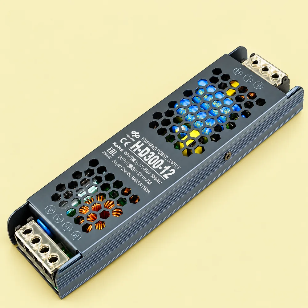 Блок питания SLIM-12V-2Y-300W-IP20-HH