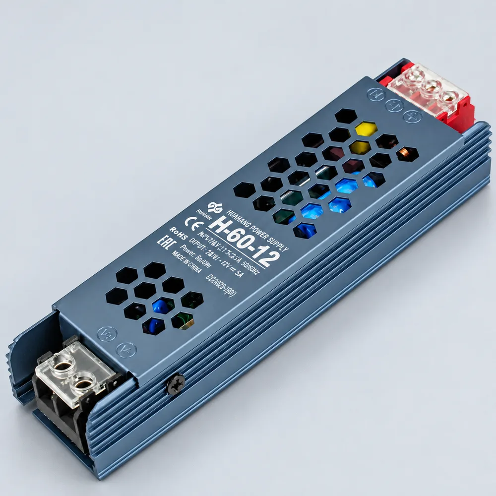 Блок питания SLIM-12V-3Y-60W-IP20-HH