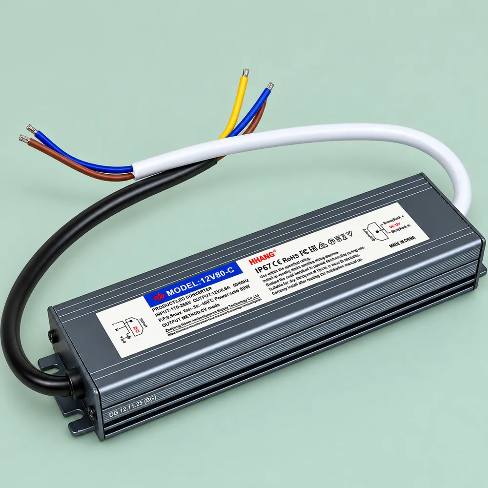 Блок питания SLIM-12V-3Y-80W-IP67-HH