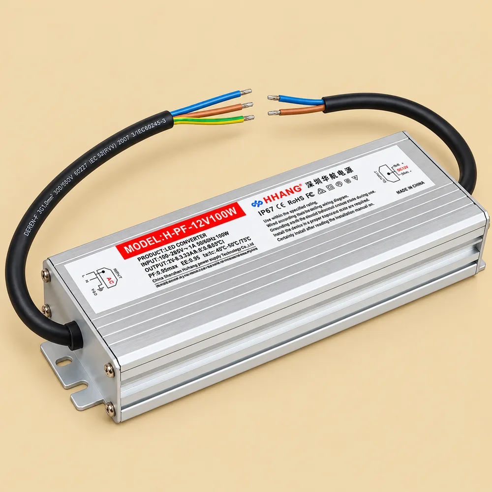 Блок питания SLIM-12V-5Y-100W-IP67-H-PF