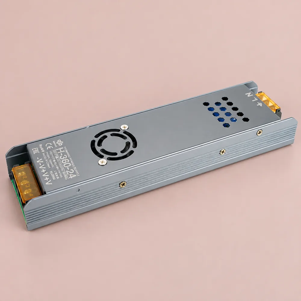 Блок питания SLIM-24V-3Y-360W-IP20-HH